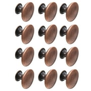 SHOWERORO 12-Pack Iron Cabinet Knobs for Furniture, Wardrobe, and Home Renovation Hardware Accessories