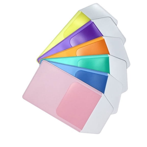 SHOWERORO 12Pcs Assorted Color Pocket Protectors Made of Durable PVC for Nurse and Office Pen Organization