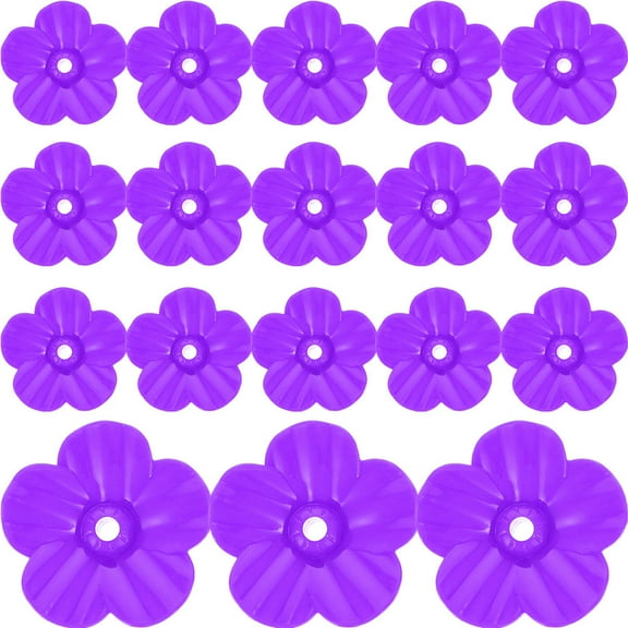 SHOWERORO 18Pcs Hummingbird Feeder Replacement Flowers for Garden and Outdoor Use