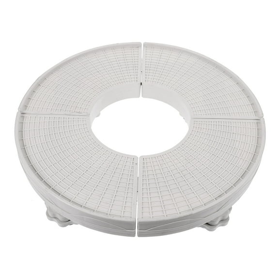 SHOWERORO 1Pcs Air Conditioner Base Circular Plastic For Indoor Use Elevated Design