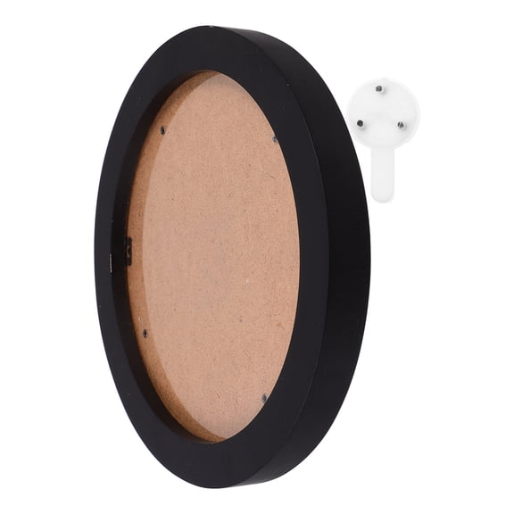 SHOWERORO 8.1 Inch Round Embroidery Hoop Frame Set with Black Resin for Wall Display and Picture Storage