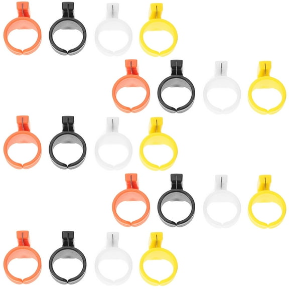 SHOWERORO 20Pcs Thread Cutter Sewing Tool DIY Tool Yellow Plastic Crafting Tools