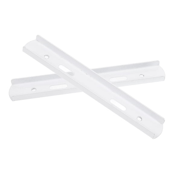 SHOWERORO 2Pcs Light Mounting Bracket White Iron Half Round for Lamp Installation Bracket Use