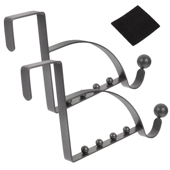 SHOWERORO 2Pcs Over The Door Hook For Door Hanging Organizer Simple Structure
