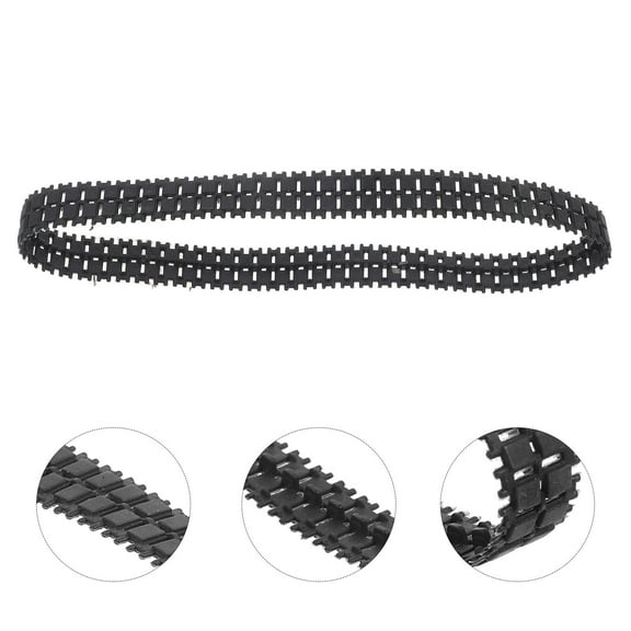 SHOWERORO 4Pcs Tank Tracks for Robot Toy with Remote Control and Traction on Various Terrains