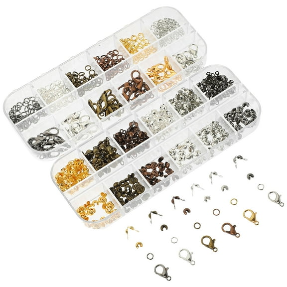 SHOWERORO 782Pcs Diy Necklace Buckles Metal Lobster Spring Clasp Assorted Color For Jewelry Crafting And Diy Enthusiasts