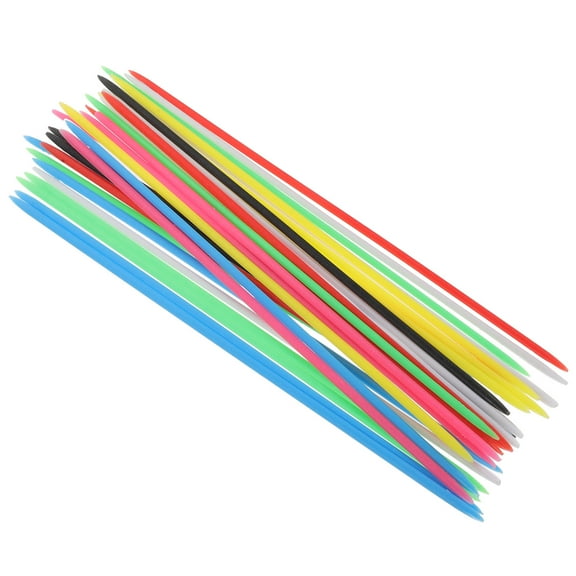 SHOWERORO 90Pcs Pickup Sticks Game in Plastic for Toddlers Hand Eye Coordination Counting