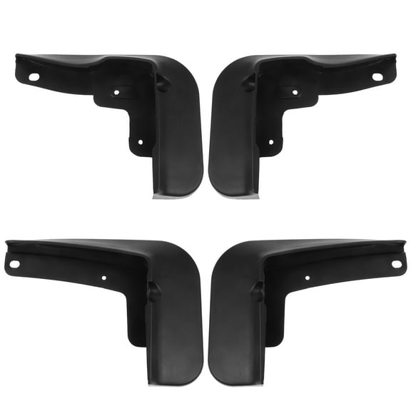 SHOWERORO Front Rear Mud Guards 1 Set Mud Flaps Compatible with Camry 2018-2023 Plastic Black 26.00X18.00X3.80in