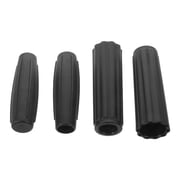 SHOWERORO Universal Mic Stand Clamping Grip Black for Ktv and Podcasts 2Sets