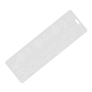 SHOWERORO Quilting Ruler Template 1PC for Quilting Sewing Stencil Accessories 18.1x6.1 Inches