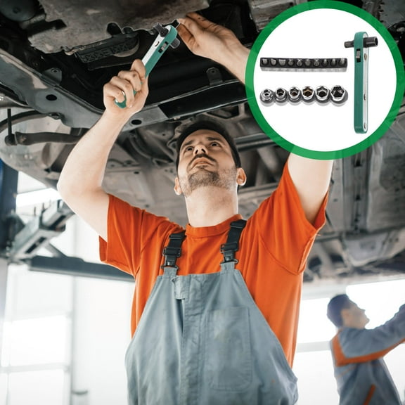 SHOWERORO Universal Wrench Set 1 Set of Assorted Color Steel Wrenches for Professional Maintenance and Daily Use