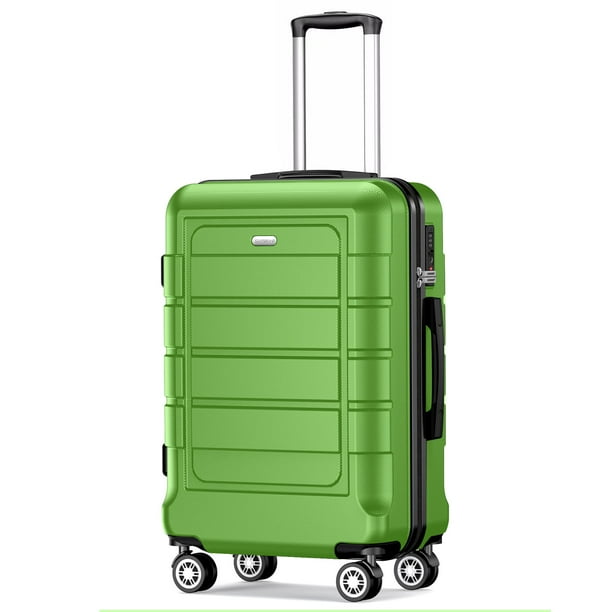 SHOWKOO Hardside 20inch Carry on Luggage with Ergonomic Handles and TSA