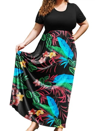 Walmart sundresses plus size outlet