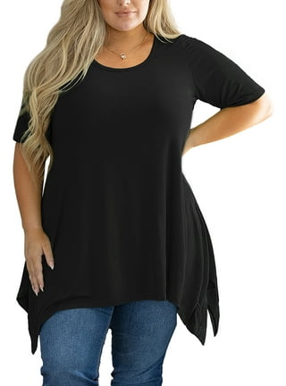 Showmall Plus Size Tops in Plus Size Tops 
