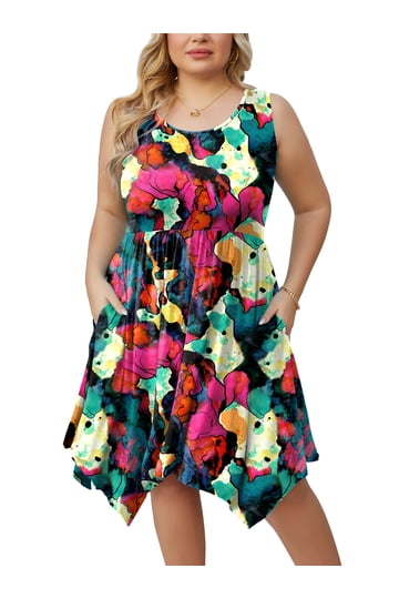 orange and white maxi dress Cambri Orange Floral Chiffon Maxi Dress - US 0