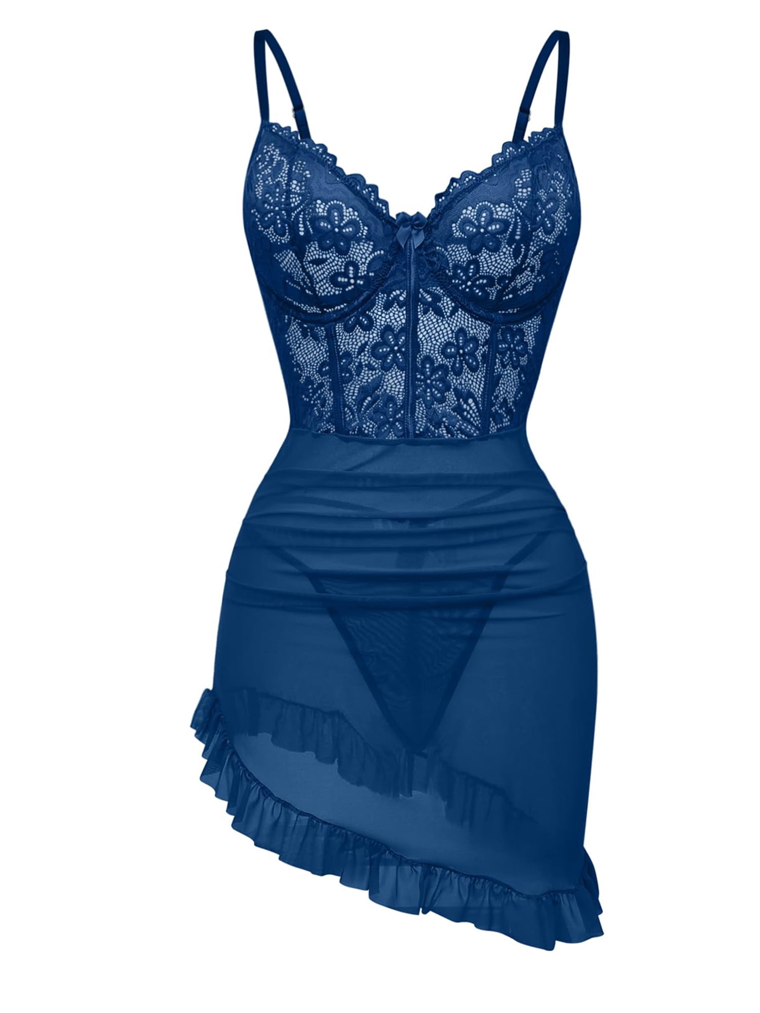 plus size sexy lingerie for women No Show Underwear for Women, Sexy Women Lingerie Set Temptation Underwear  Sleepwear Suit main image 1