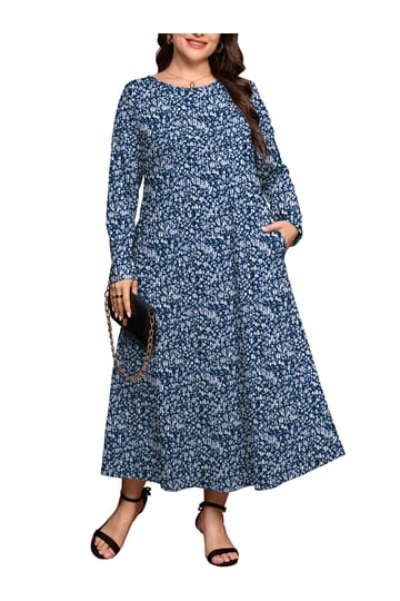 maxi dresses for bigger ladies Plus Size Women UK GIFTS FOR HER