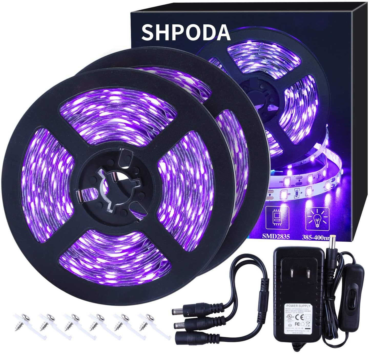 iNextStation UV Black Light Strip, 300 Units UV Lamp Beads, 12V Flexible  Blacklight Fixtures, 5m LED Ribbon, Non-Waterproof for Indoor Fluorescent  Dance Party, Stage Lighting, Body: Buy Online at Best Price in