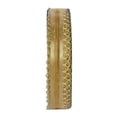 thumbnail image 1 of Gwen Studios 5/8" Gold Satin Ribbon with Sheer Scallop Edge, 3 Yards, 1 of 7