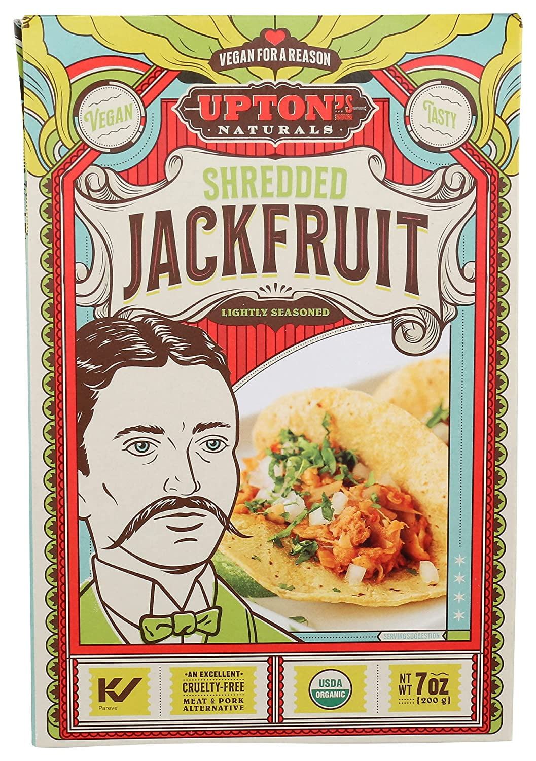 SHREDDED JACKFRUIT, LIGHTLY SEASONED Pack of 6