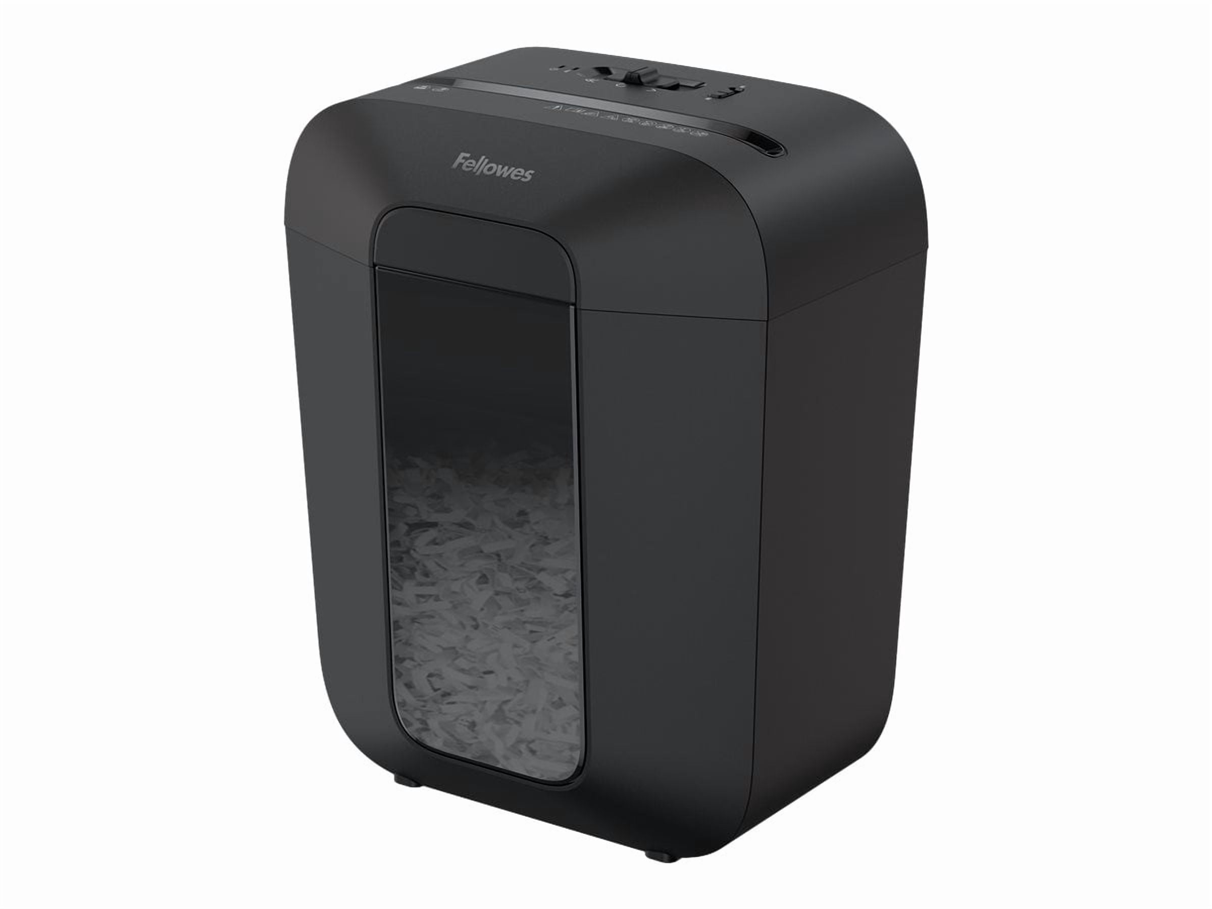 Fellowes Powershred Cross Cut Non-continuous Shredder, Black, 1 Pack