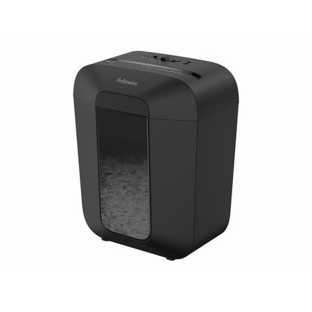 Fellowes Powershred Cross Cut Non-continuous Shredder, Black, 1 Pack
