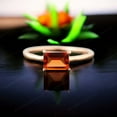 thumbnail image 1 of SHREENATHJEWELRY 6x4 MM / 1.5 Ct Citrine Engagement Ring- Yellow Gemstone Proposal Ring Solitaire Statement Women Jewelry Anniversary Gift For Wife, 1 of 8