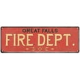 thumbnail image 1 of SHREVEPORT FIRE DEPT. Home Decor Metal Sign Police Gift 8x24 108240013110, 1 of 1