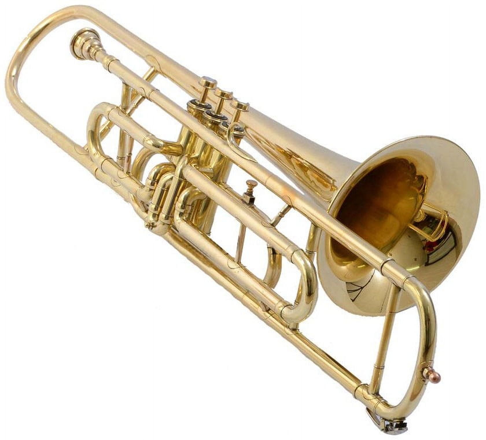 SHREYAS CHRISTMAS-05 TROMBONE BRASS MADE Bb PITCH WITH FREE CASE + MP