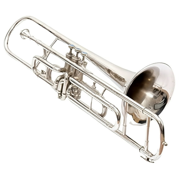 SHREYAS Valve Trombone Nickel Plated Bb SHRY072