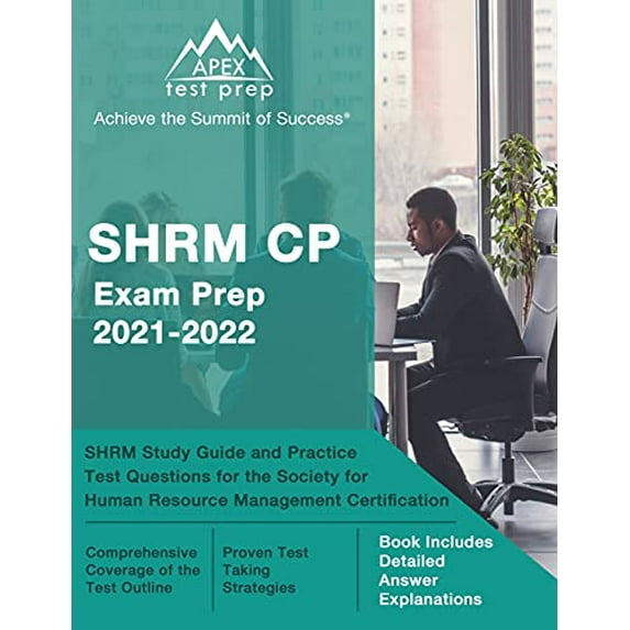 Pre-Owned SHRM CP Exam Prep 2021-2022: SHRM Study Guide and Practice Test Questions for the Society for Human Resource Management Certification [Book Include (Paperback) 163775339X 9781637753392