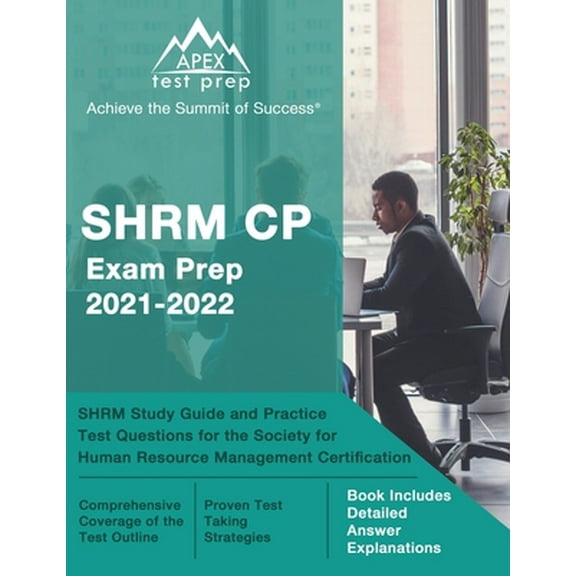 Pre-Owned SHRM CP Exam Prep 2021-2022: SHRM Study Guide and Practice Test Questions for the Society for Human Resource Management Certification [Book Include (Paperback) 163775339X 9781637753392