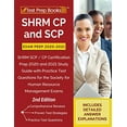 thumbnail image 1 of Pre-Owned SHRM CP and SCP Exam Prep 2020-2021: SHRM SCP / CP Certification Prep 2020 and 2021 Study Guide with Practice Test Questions for the Society for Human (Paperback) 1628459131 9781628459135, 1 of 1
