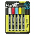 thumbnail image 1 of Sharpie Chalk Markers, Wet Erase Markers, Assorted Colors, 5 Count, 1 of 8