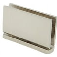 thumbnail image 1 of SHS Frameless Shower Door Top or Bottom Strong Wall-to-Glass Pivot Hinge for 3/8'' Glass Includes Replacement Parts Solid Brass. Heavy Duty with Square Corners. (Brushed Nickel), 1 of 11