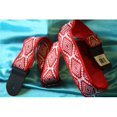 thumbnail image 1 of SHS International ECHO-C07 Echosonic Jacquard Guitar Strap Guatemalan, Red, 1 of 1