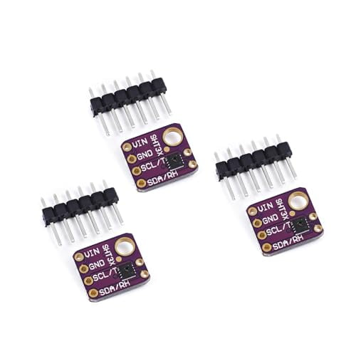 SHT31-D SHT31 Temperature Humidity Sensor Module 2.4V-5.5V I2C IIC for Arduino 3pcs