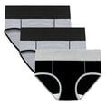 thumbnail image 1 of SHTXOZHI 3 Pack Womens High Waisted Panties Full Coverage Stretch Briefs Breathable Soft Underwear, 1 of 7