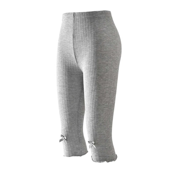 SHTXOZHI Base Layer Cropped Pants For Girls High Waist Stretchy Casual Bottoms Warm Leggings Cute Workout Pants
