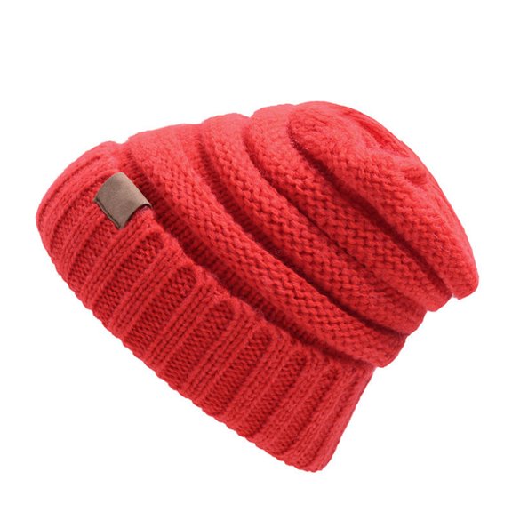 SHTXOZHI Beanie Hats for Women Men Slouchy Knitted Fleece Lined Hat Outdoor Ski Snow Warm Cap