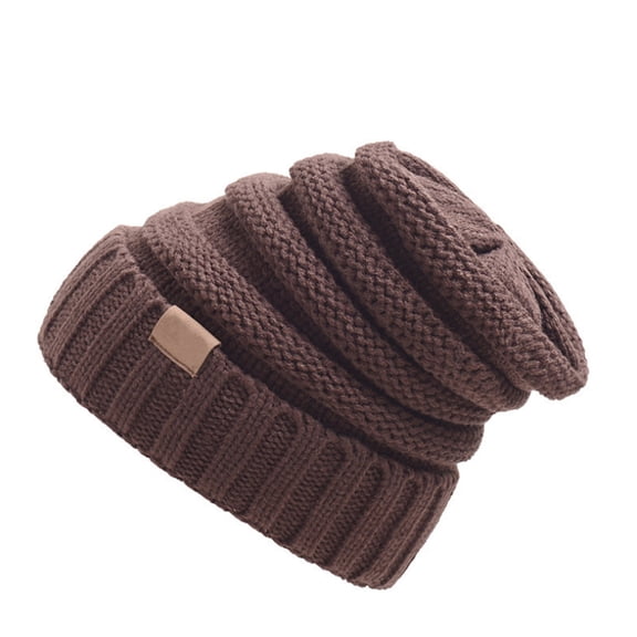 SHTXOZHI Beanie Hats for Women Men Slouchy Knitted Fleece Lined Hat Outdoor Ski Snow Warm Cap