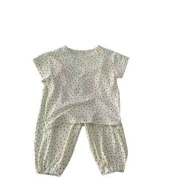 SHTXOZHI Boys Girl Two Piece Outfit Ribbed Knit Short Sleeve T-Shirt Tops Elastic Waist Shorts Toddler Summer Clothes