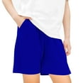 thumbnail image 1 of SHTXOZHI Boys Girl's Shorts Pull-on Elastic Waist Athletic Shorts with Pockets Summer Casual Shorts, 1 of 5