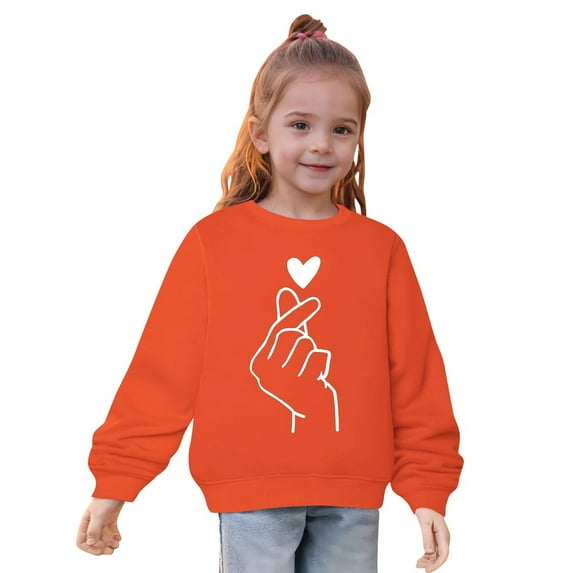 SHTXOZHI Boys Girls Crewneck Sweatshirts Toddler Kids Long Sleeve Print Fall Pullover Tops