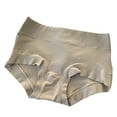 thumbnail image 1 of SHTXOZHI Cotton Underwear for Women Mid Waist Full Coverage Panties Solid Color Breathable Briefs, 1 of 3
