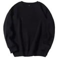 thumbnail image 1 of SHTXOZHI Crewneck Sweatshirts for Men Long Sleeve Casual Pullovers Solid Color Fall Tops, 1 of 3