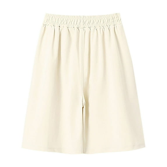 SHTXOZHI Girls Boys Workout Shorts Elastic Waist Solid Color Shorts Summer Casual Shorts with Pockets