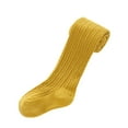 thumbnail image 1 of SHTXOZHI Girls Cotton Tights Knit Pantyhose Stockings Toddler Kids Soft Footed Leggings, 1 of 4