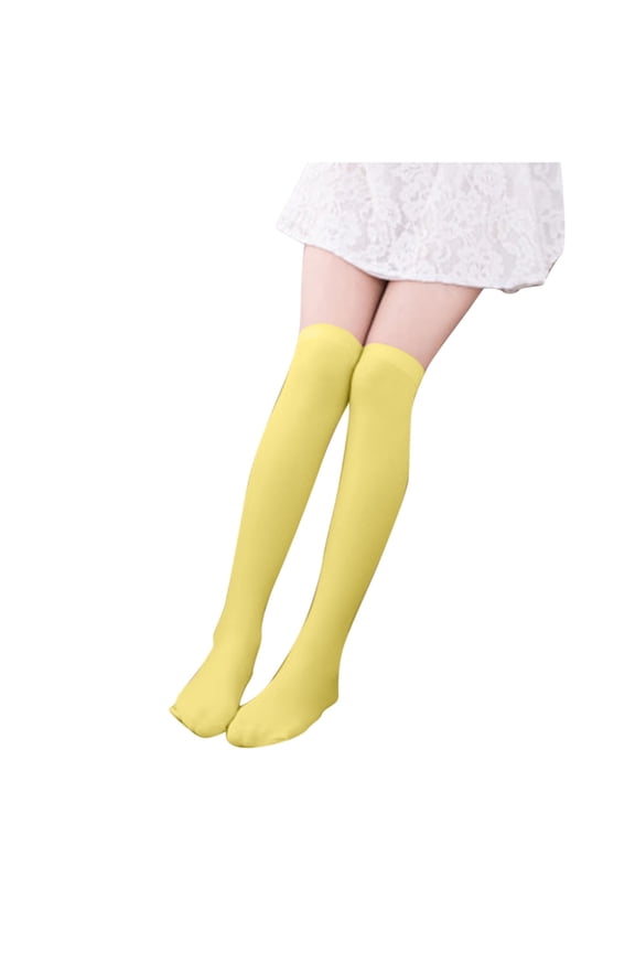 Girls Knee High Socks Toddler Fall Long Tube Socks Cotton Seamless Socks Kids Soccer Socks