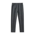 thumbnail image 1 of SHTXOZHI Girls Stretchy Leggings Toddler Kids Elastic Waist Full Length Tights Solid Color Soft Pants, 1 of 6